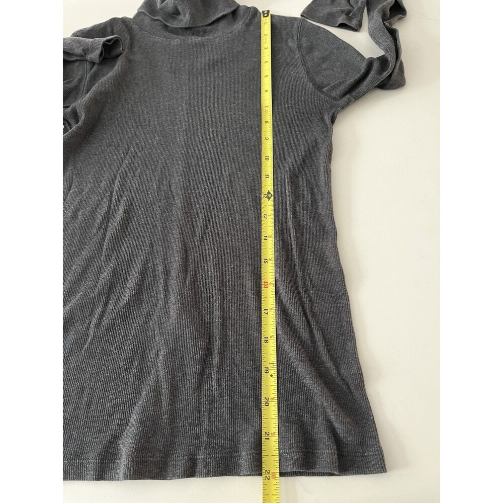 Everlane The Luxe Rib Turtleneck in Gray Size Small - Picture 8 of 8
